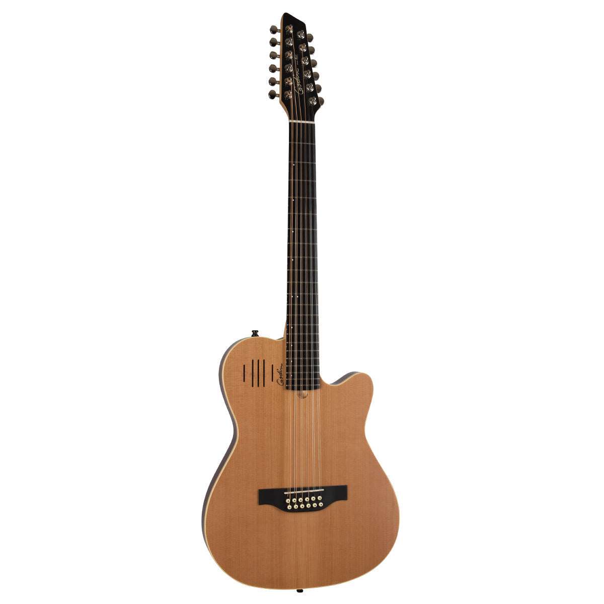 Godin A12 12 String Electric Guitar ~ Natural - Richards Guitars Of Stratford Upon Avon