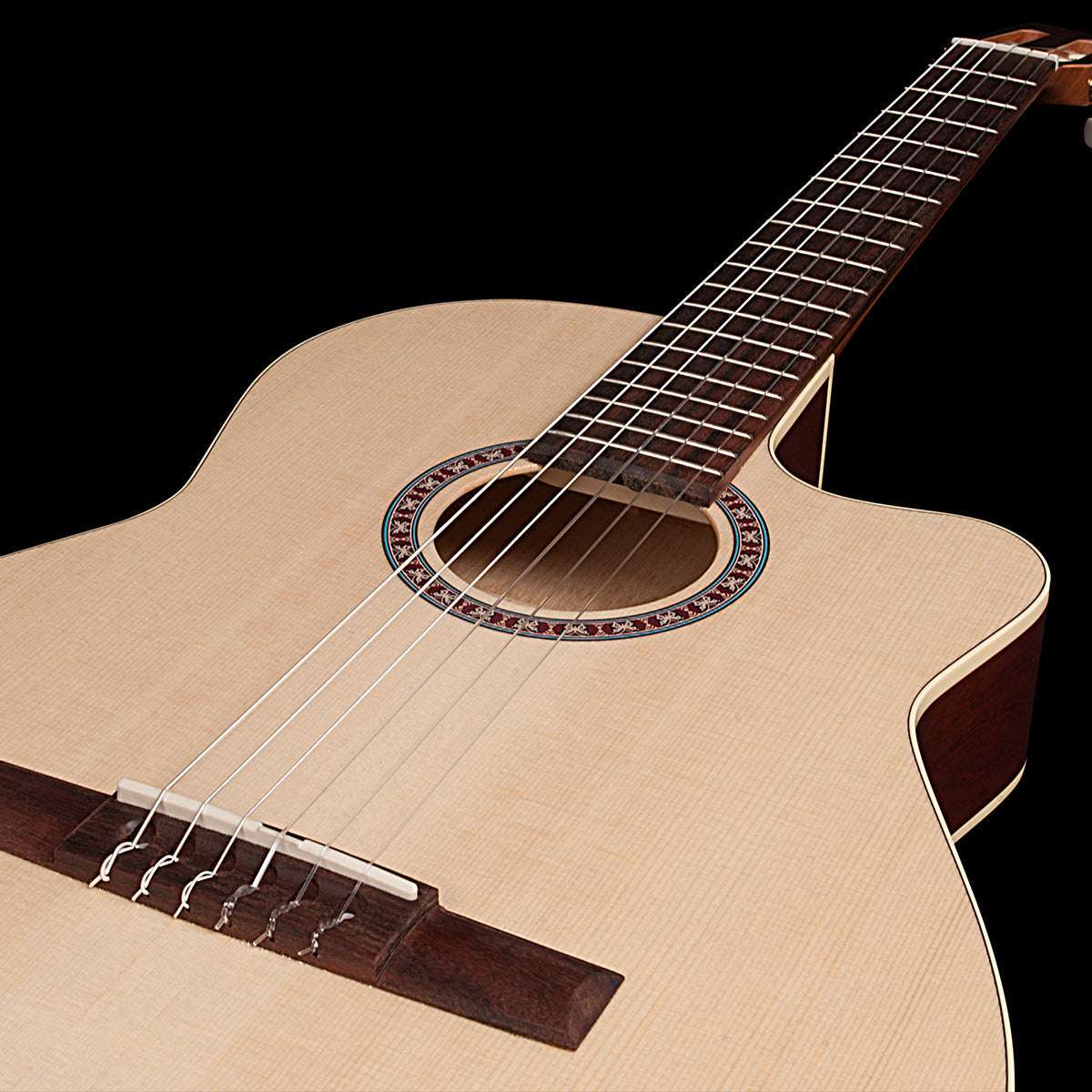 Godin Arena Cutaway Clasica II Nylon String Electro Guitar - Richards Guitars Of Stratford Upon Avon