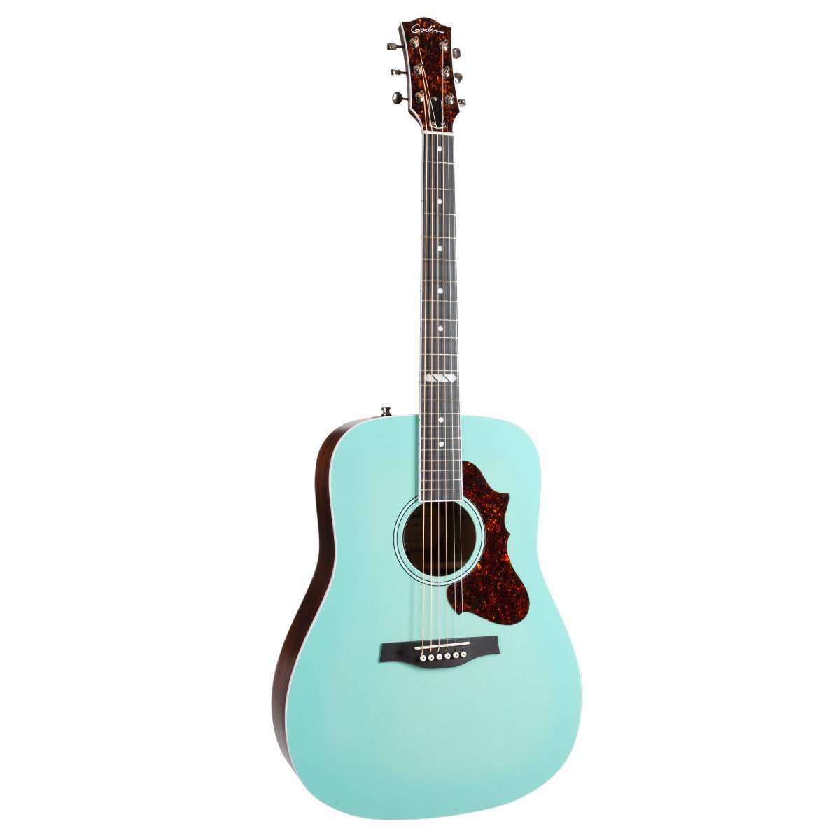 Godin Imperial GT Electro - Acoustic Guitar with Bag ~ Laguna Blue - Richards Guitars Of Stratford Upon Avon