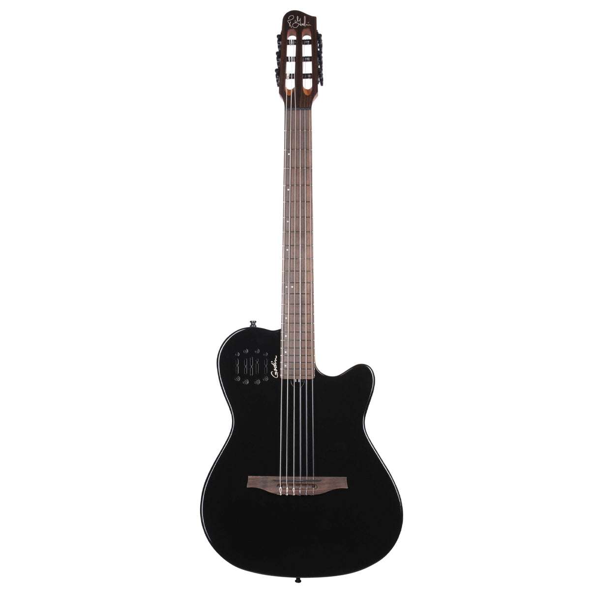 Godin Multiac Mundial Electric Guitar ~ Onyx Black - Richards Guitars Of Stratford Upon Avon