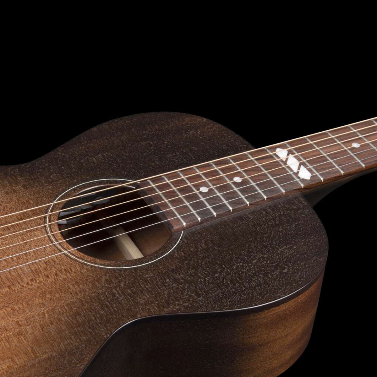 Godin Parlour LTD Mahogany Electro - Acoustic Guitar ~ Black Burst - Richards Guitars Of Stratford Upon Avon