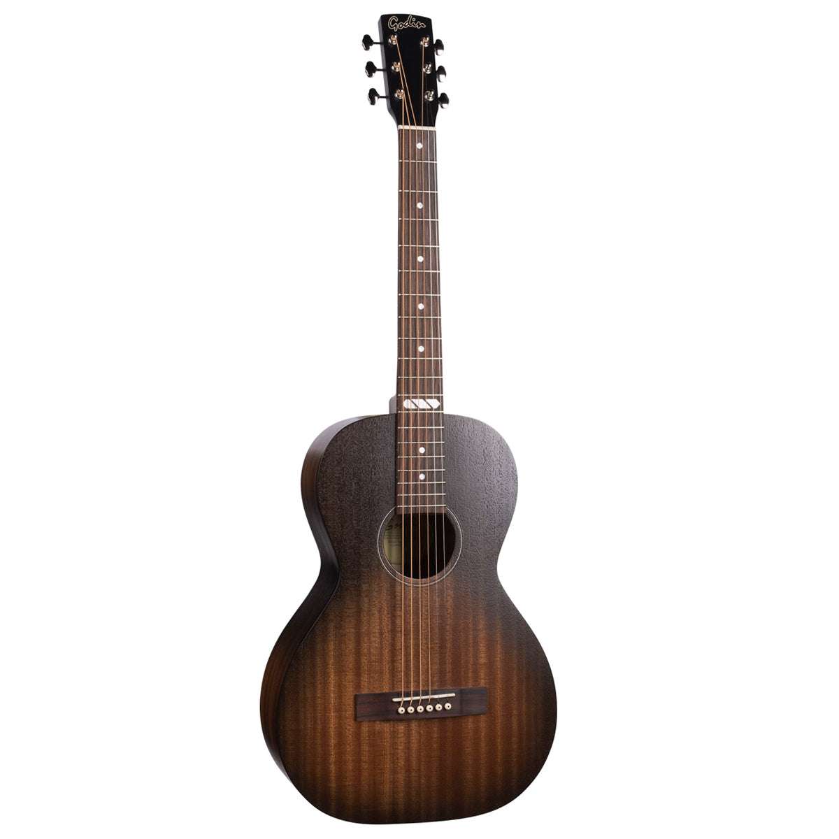 Godin Parlour LTD Mahogany Electro - Acoustic Guitar ~ Black Burst - Richards Guitars Of Stratford Upon Avon
