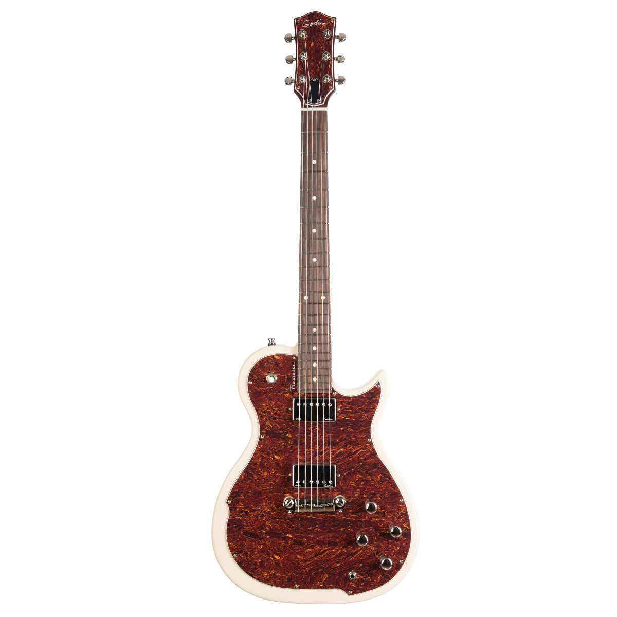 Godin Radiator Electric Guitar ~ Faded Cream RN - Richards Guitars Of Stratford Upon Avon