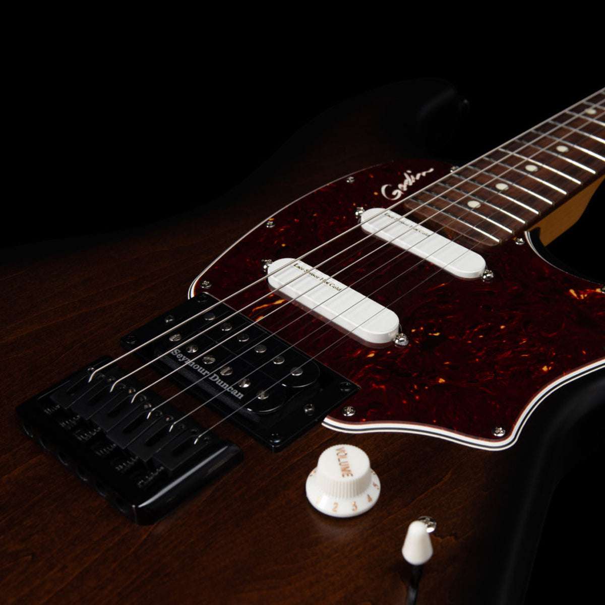 Godin Session RHT Pro Electric Guitar ~ Bourbon Burst - Richards Guitars Of Stratford Upon Avon
