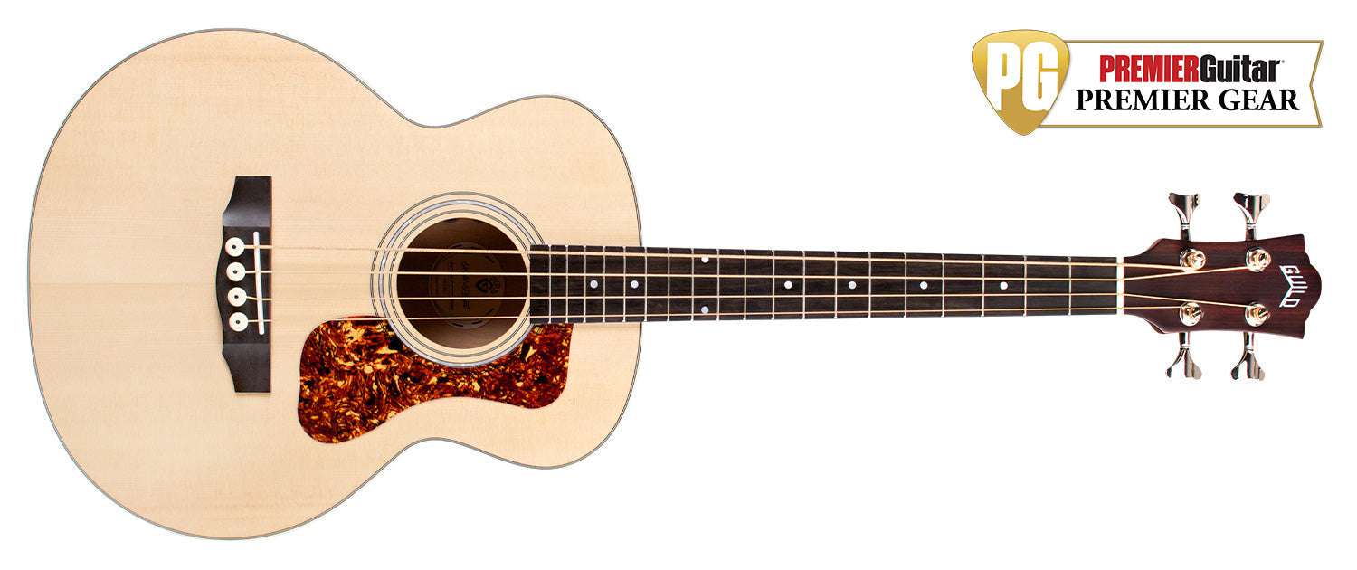 Guild JUMBO JUNIOR BASS FLAMED MAPLE - Richards Guitars Of Stratford Upon Avon