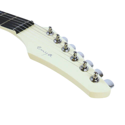 Enya Inspire Electric Smart Guitar in White