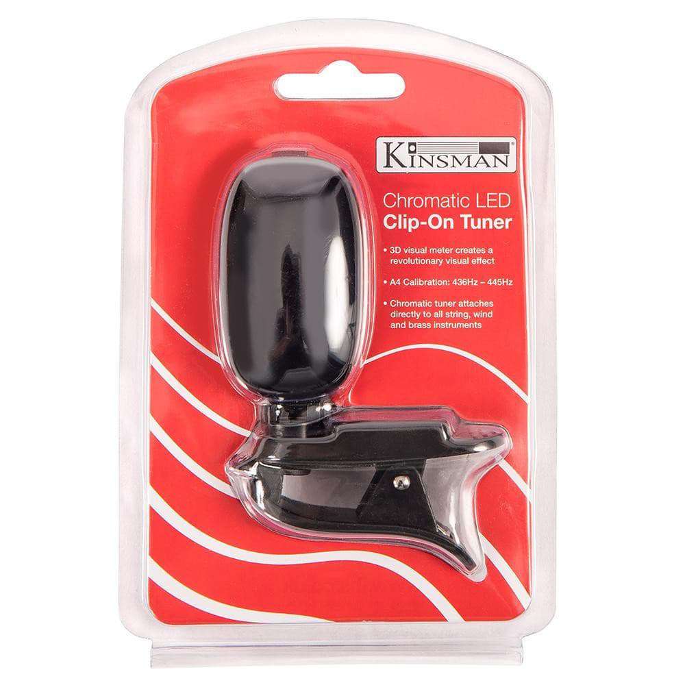 Kinsman Chromatic LED Clip - On Tuner - Richards Guitars Of Stratford Upon Avon