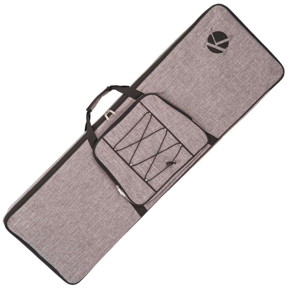 Kinsman Ultima™ Hardshell Bass Guitar Bag ~ Grey - Richards Guitars Of Stratford Upon Avon