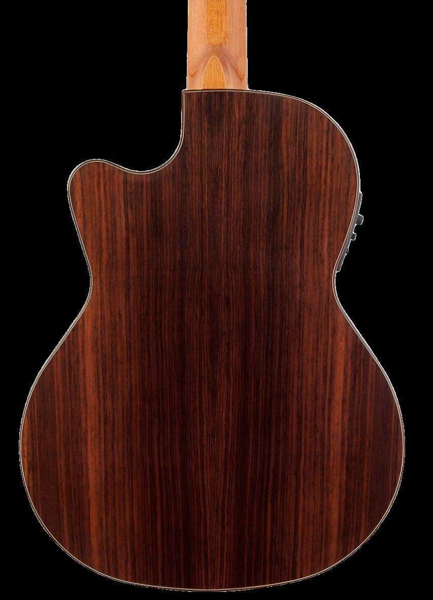 Kremona F65CWS, Solid Spruce, Indian Rosewood Veneer Hand Made Electro Nylon Strung Guitar - Richards Guitars Of Stratford Upon Avon