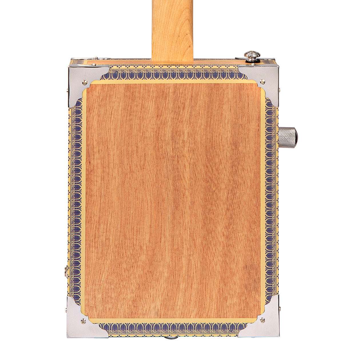 Lace Cigar Box Electric Guitar ~ 3 String ~ Royalty - Richards Guitars Of Stratford Upon Avon
