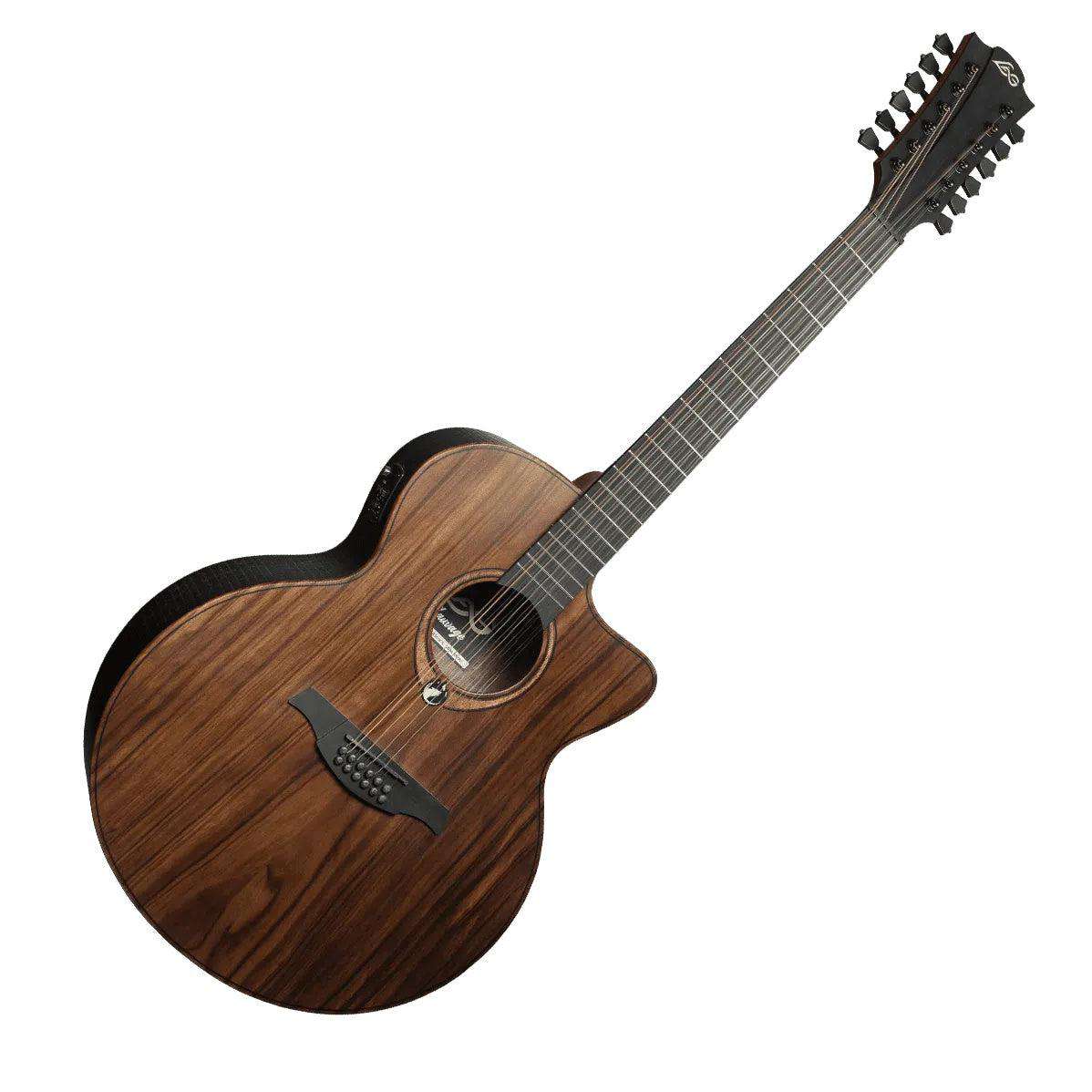 LAG Sauvage Jumbo 12 Strings Cutaway Acoustic - Electric - Richards Guitars Of Stratford Upon Avon