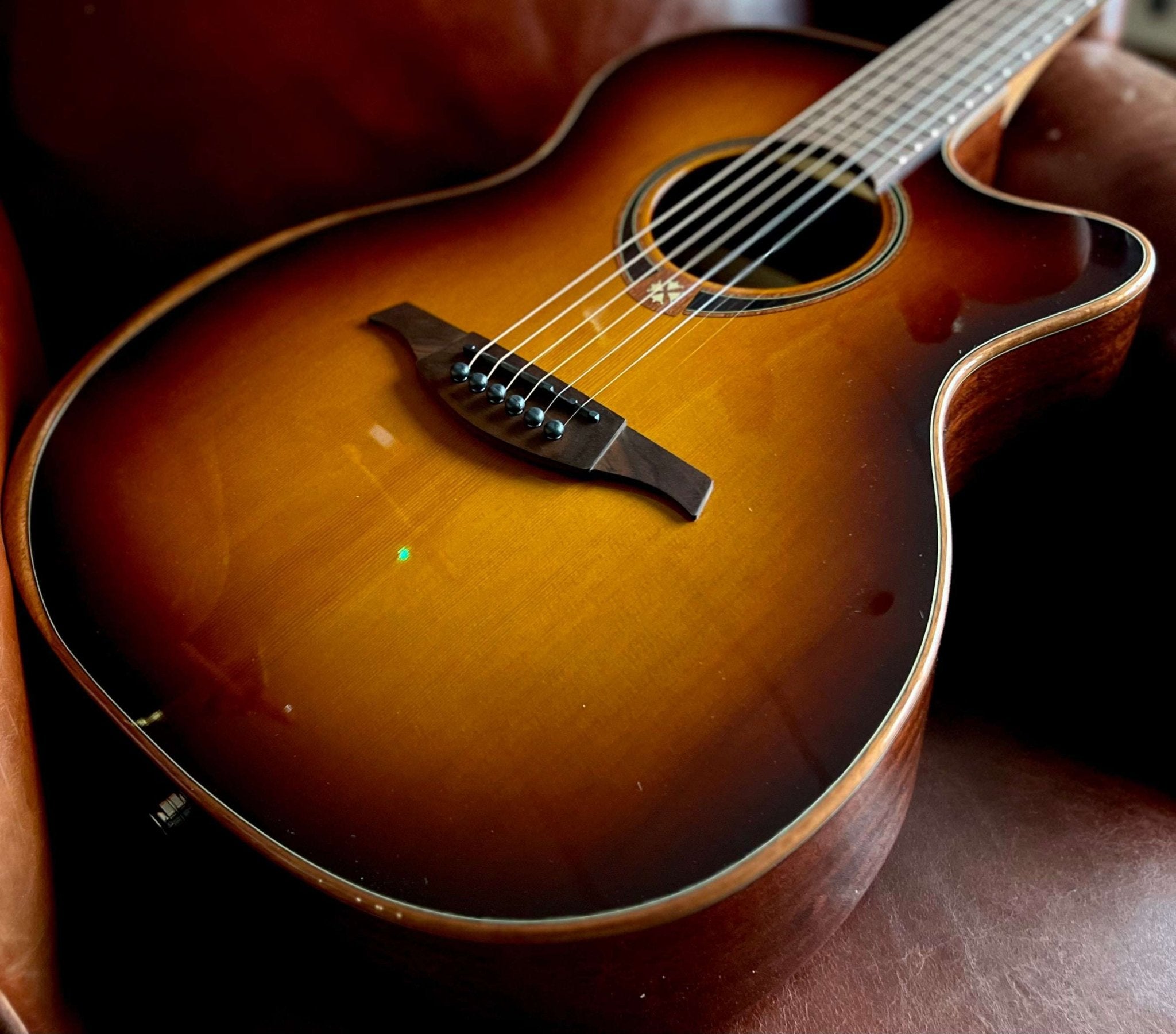 LAG T118ABCE - BRS Special Edition With Bevel. Exuisite Luxury Electro Acoustic Guitar - Richards Guitars Of Stratford Upon Avon