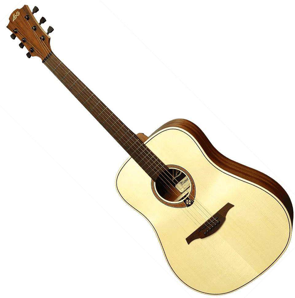 LAG TRAMONTANETL70D Left Handed DREADNOUGHT Acoustic Guitar - Richards Guitars Of Stratford Upon Avon