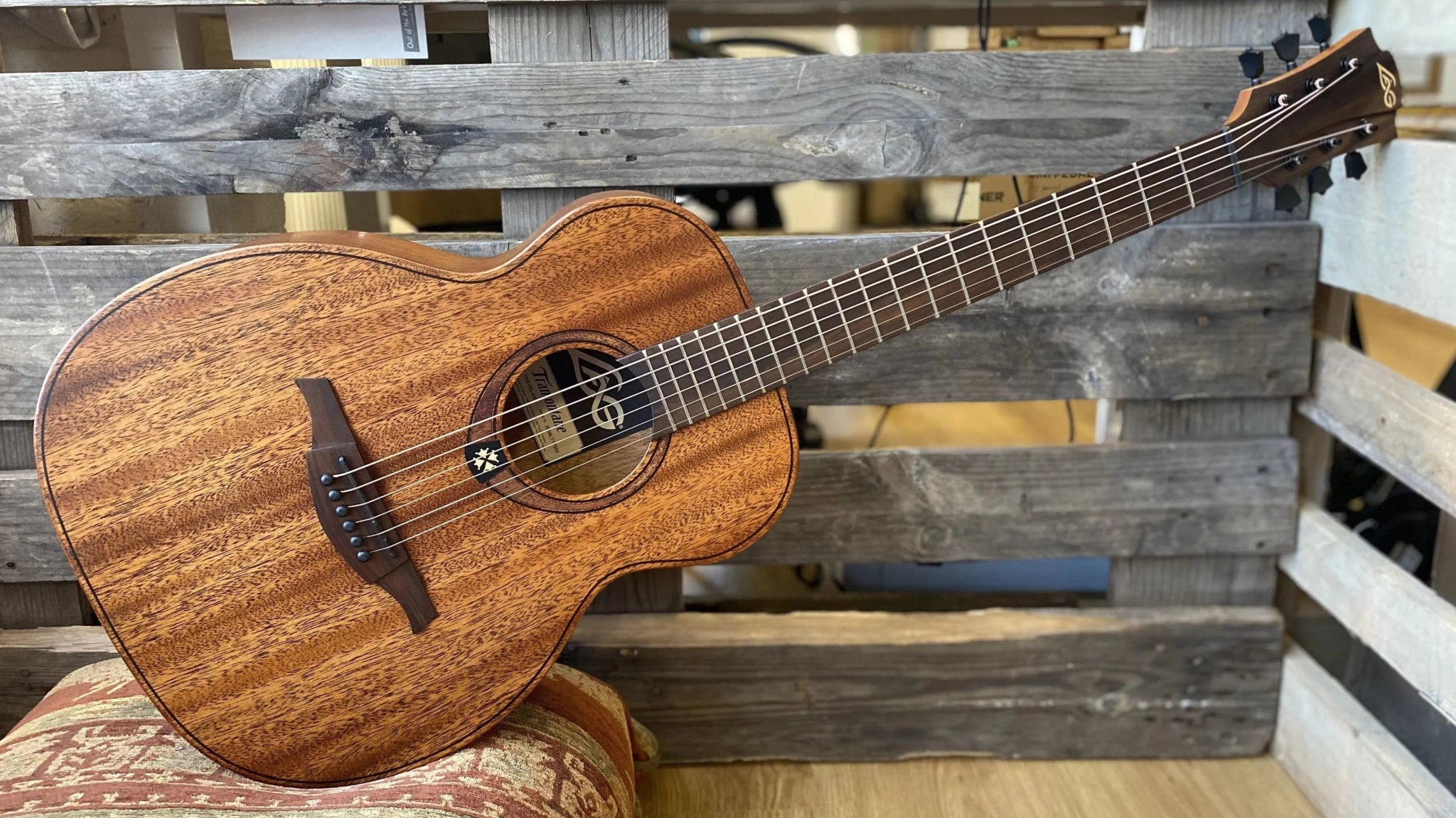 LAG TRAVEL STANDARD TRAVEL - KAE TRAVEL KHAYA ELECTRO - Richards Guitars Of Stratford Upon Avon