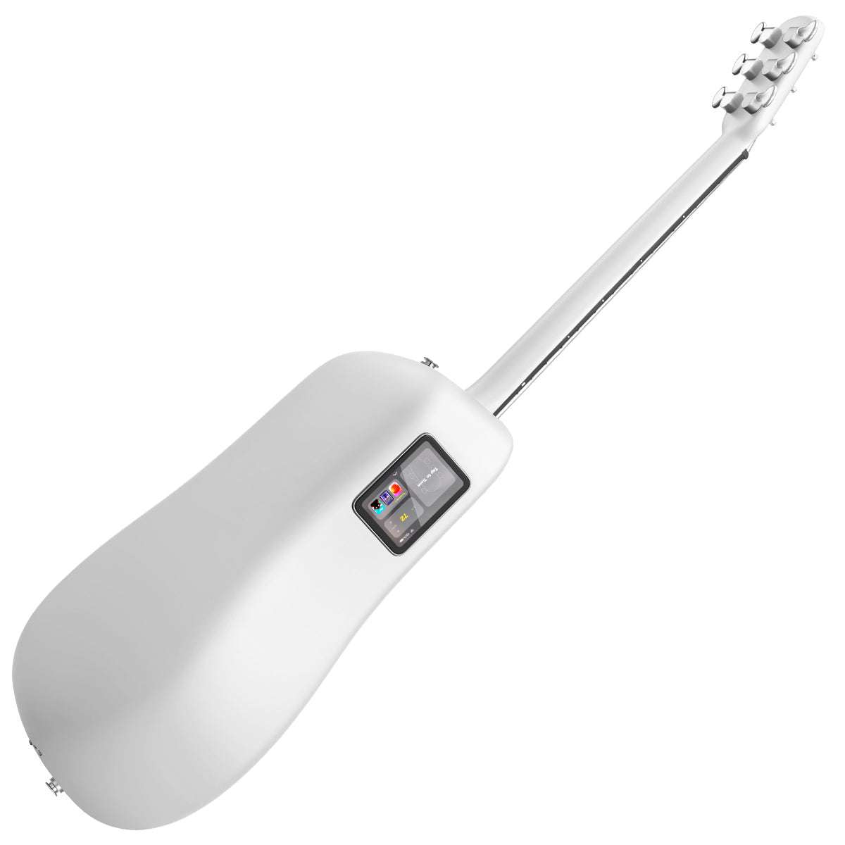 LAVA ME4 Carbon 38" with Space Bag ~ White - Richards Guitars Of Stratford Upon Avon