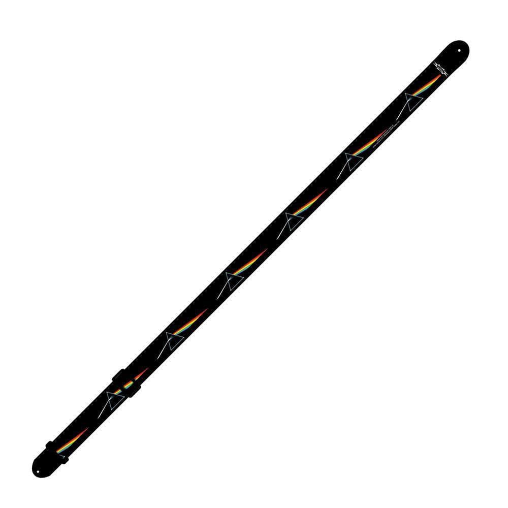 Perri's Polyester Guitar Strap ~ Pink Floyd ~ Black Prism - Richards Guitars Of Stratford Upon Avon