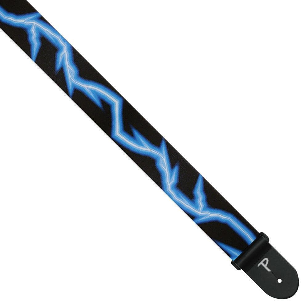 Perri's Webbing Guitar Strap ~ Lightening - Richards Guitars Of Stratford Upon Avon