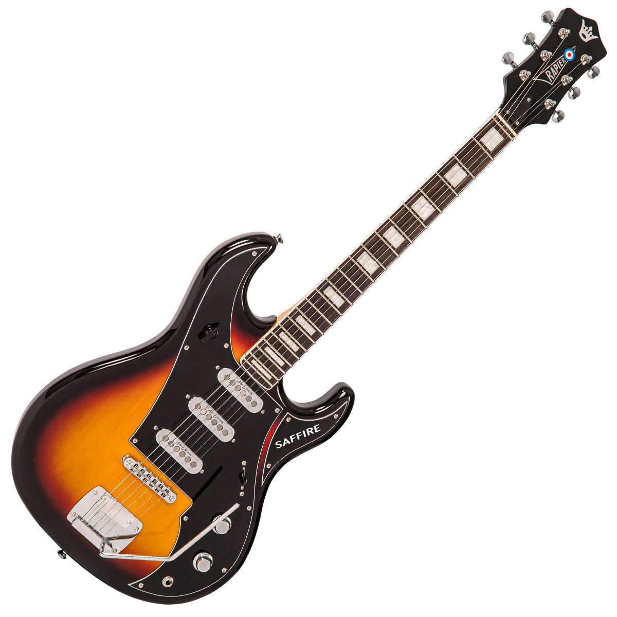 Rapier Saffire Electric Guitar ~ Sunburst - Richards Guitars Of Stratford Upon Avon
