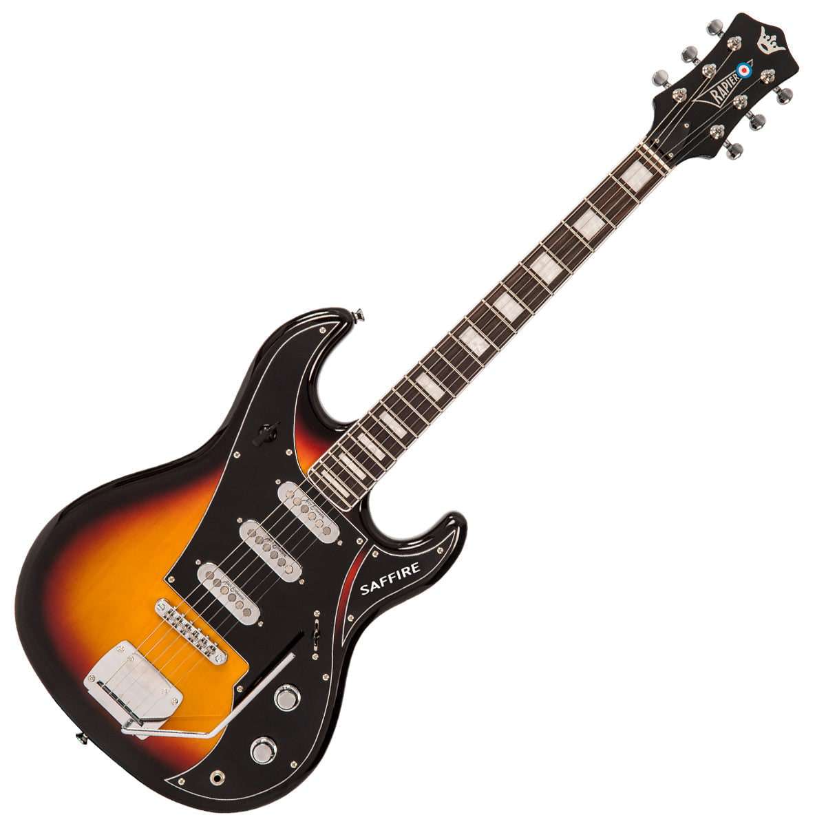 Rapier Saffire Electric Guitar ~ Sunburst - Richards Guitars Of Stratford Upon Avon