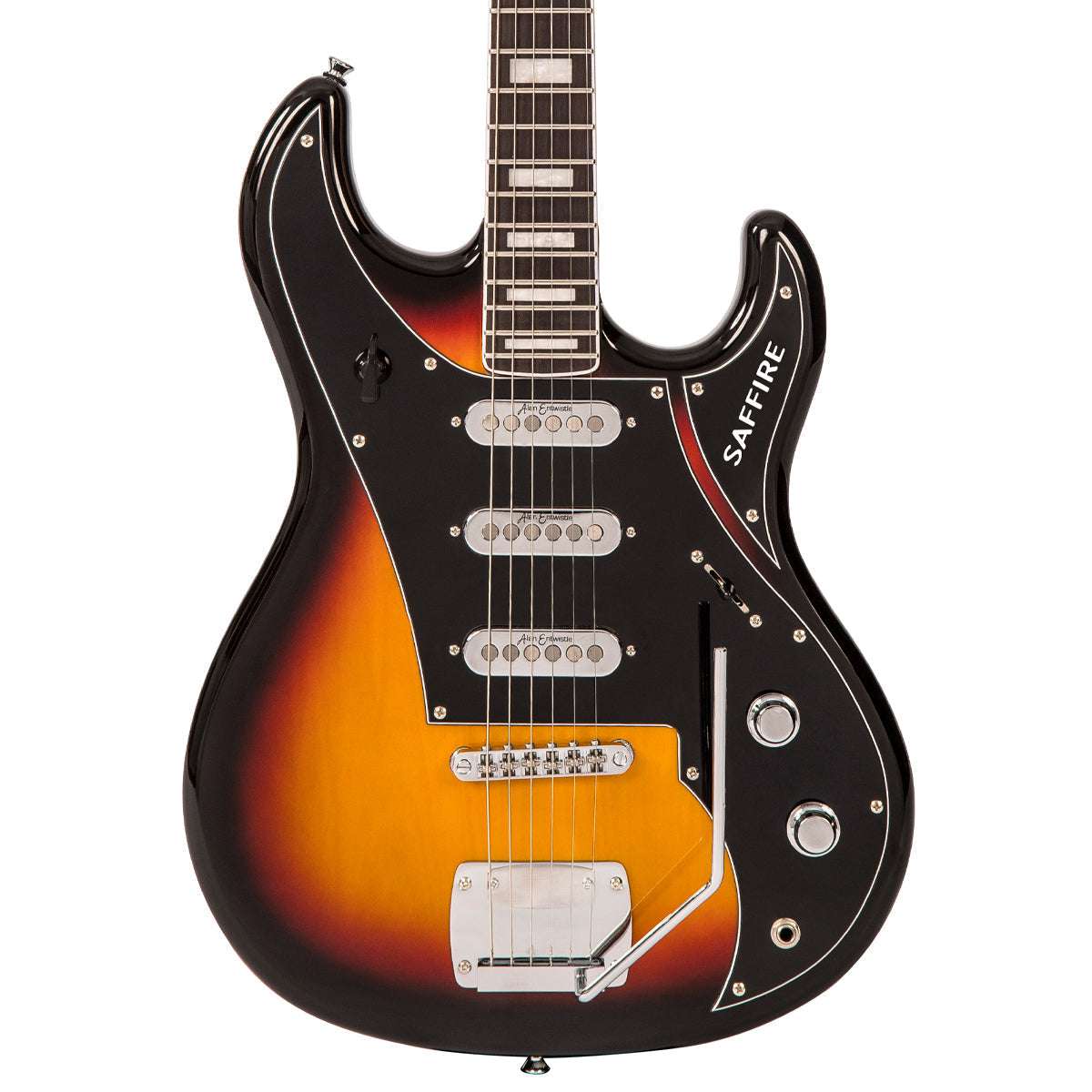 Rapier Saffire Electric Guitar ~ Sunburst - Richards Guitars Of Stratford Upon Avon
