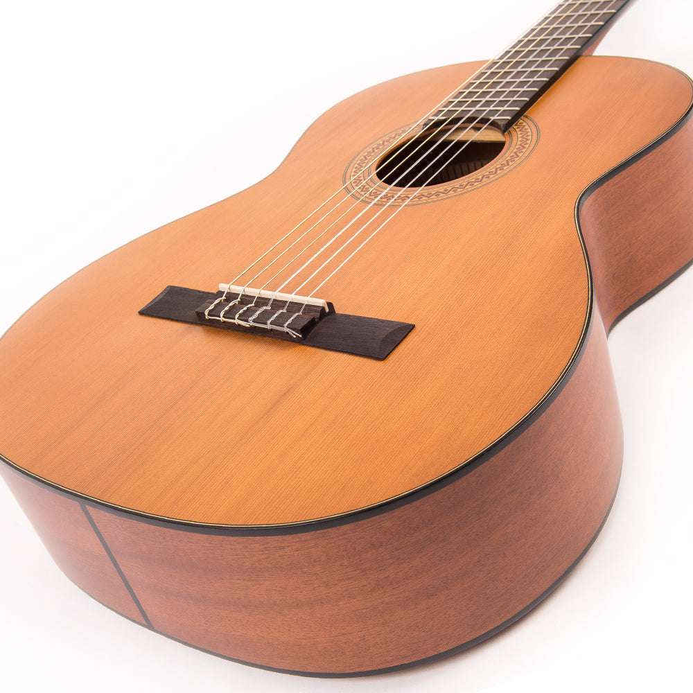 Santos Martinez Estuduiante Classic Guitar ~ Natural Satin - Richards Guitars Of Stratford Upon Avon