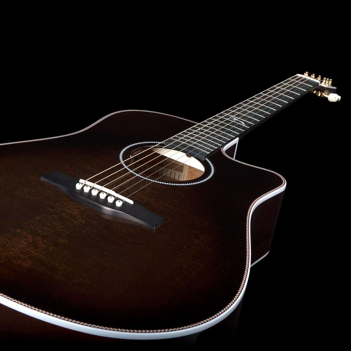 Seagull Artist Peppino Signature C/A Electro - Acoustic Guitar ~ Bourbon Burst with Bag - Richards Guitars Of Stratford Upon Avon