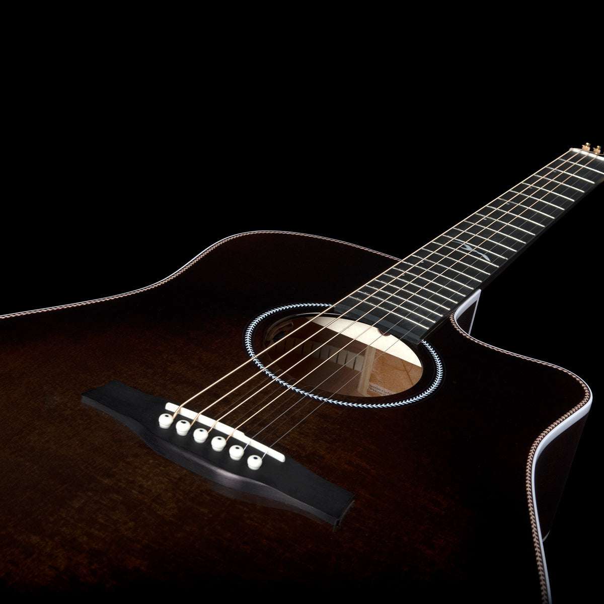 Seagull Artist Peppino Signature C/A Electro - Acoustic Guitar ~ Bourbon Burst with Bag - Richards Guitars Of Stratford Upon Avon