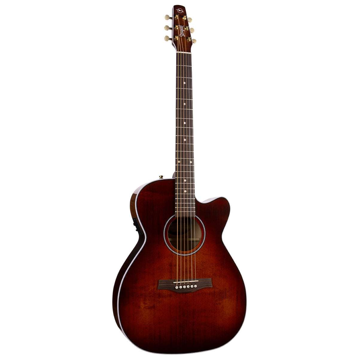 Seagull Performer C/A CH Electro - Acoustic Guitar ~ Burnt Umber HG ~ PreSys II with Bag - Richards Guitars Of Stratford Upon Avon