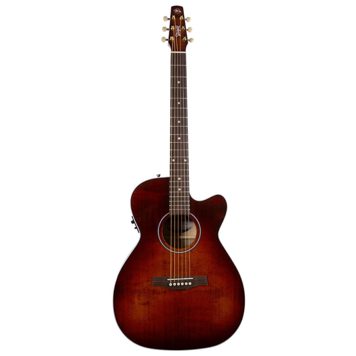 Seagull Performer C/A CH Electro - Acoustic Guitar ~ Burnt Umber HG ~ PreSys II with Bag - Richards Guitars Of Stratford Upon Avon