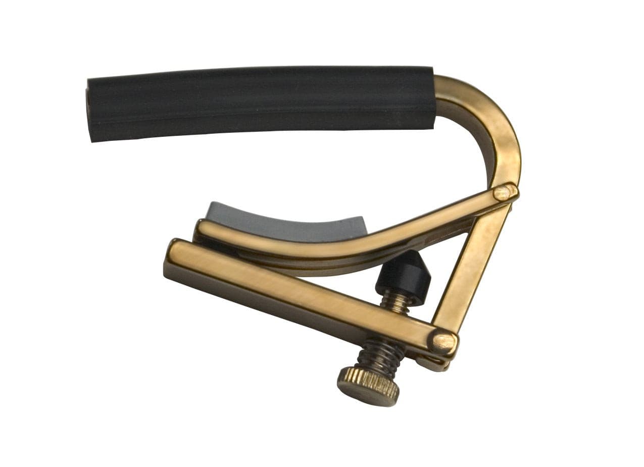 Shubb Original 12 String Guitar Capo ~ Brass - Richards Guitars Of Stratford Upon Avon