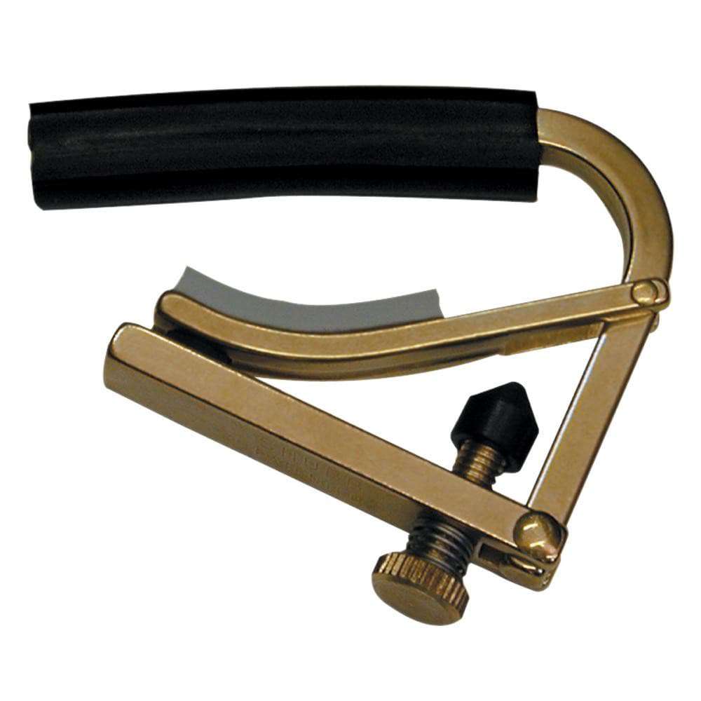 Shubb Original Guitar Capo ~ Brass - Richards Guitars Of Stratford Upon Avon