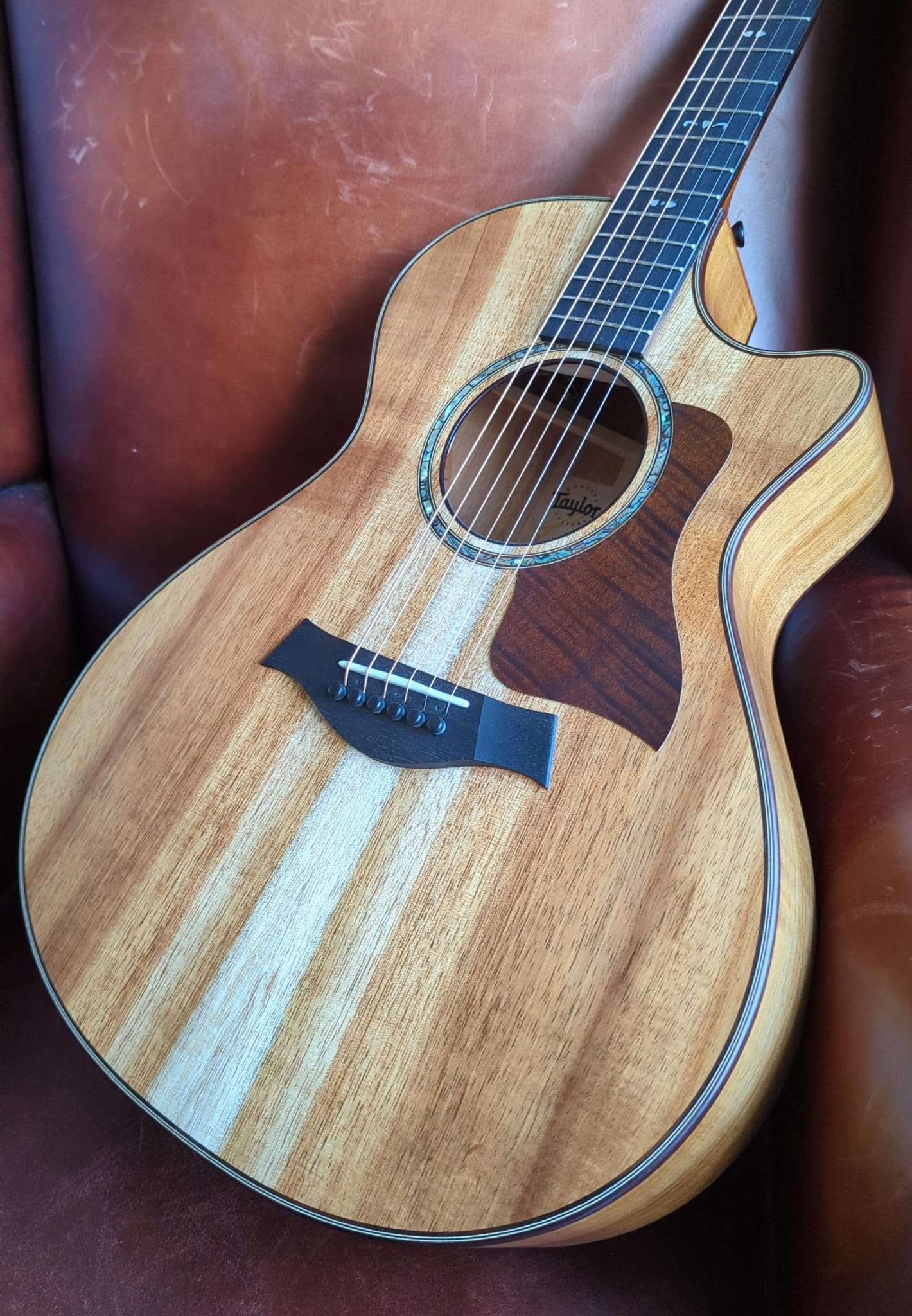 Taylor 722ce All Koa guitar - EXCELLENT condition (Used) - Richards Guitars Of Stratford Upon Avon
