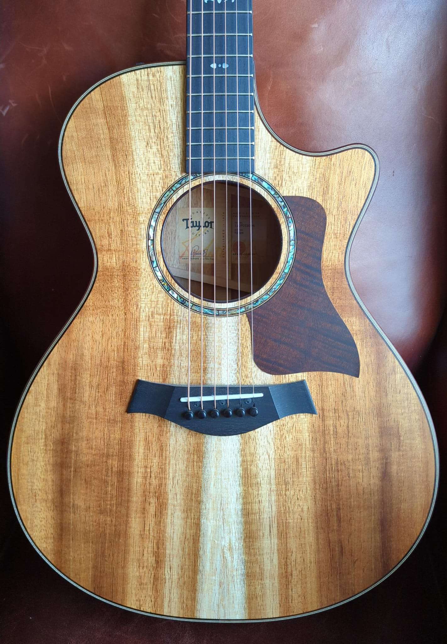 Taylor 722ce All Koa guitar - EXCELLENT condition (Used) - Richards Guitars Of Stratford Upon Avon