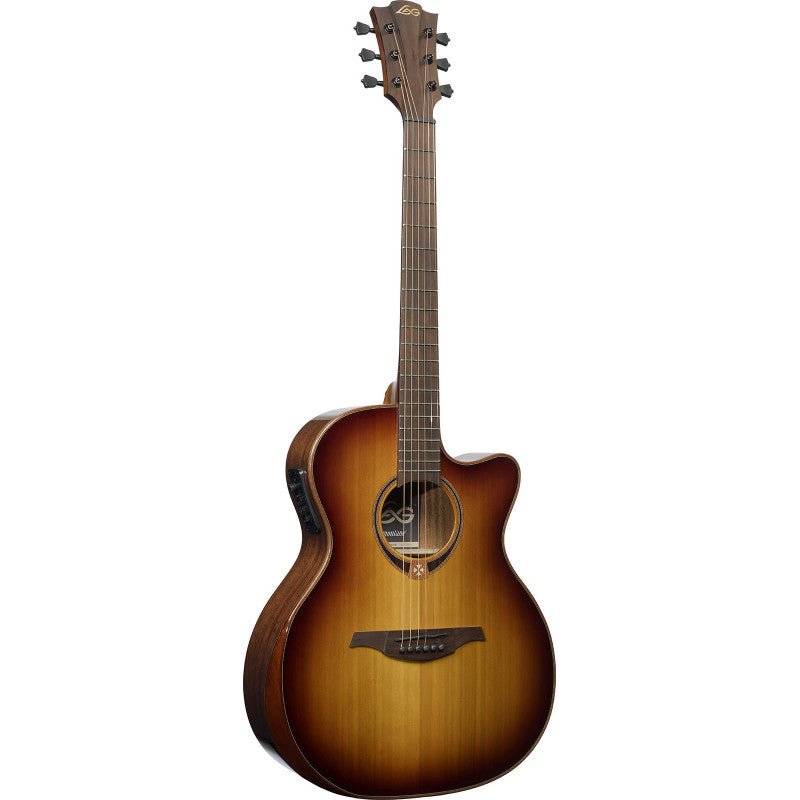 Tramontane 118 Brown Shadow - Auditorium Bevel Cutaway Electro - Richards Guitars Of Stratford Upon Avon