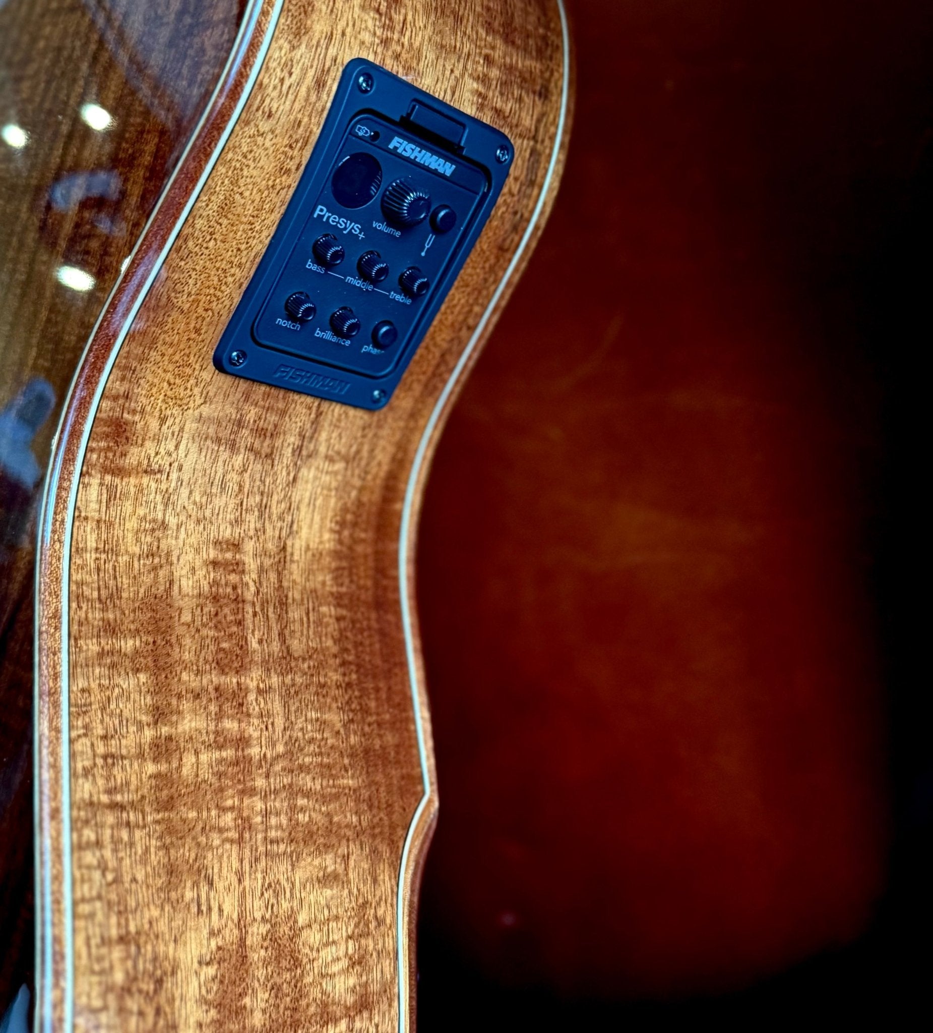 Washburn G55CE KOA w/ CASE - Grand Auditorium - Natural Electro Acoustic Guitar - Richards Guitars Of Stratford Upon Avon