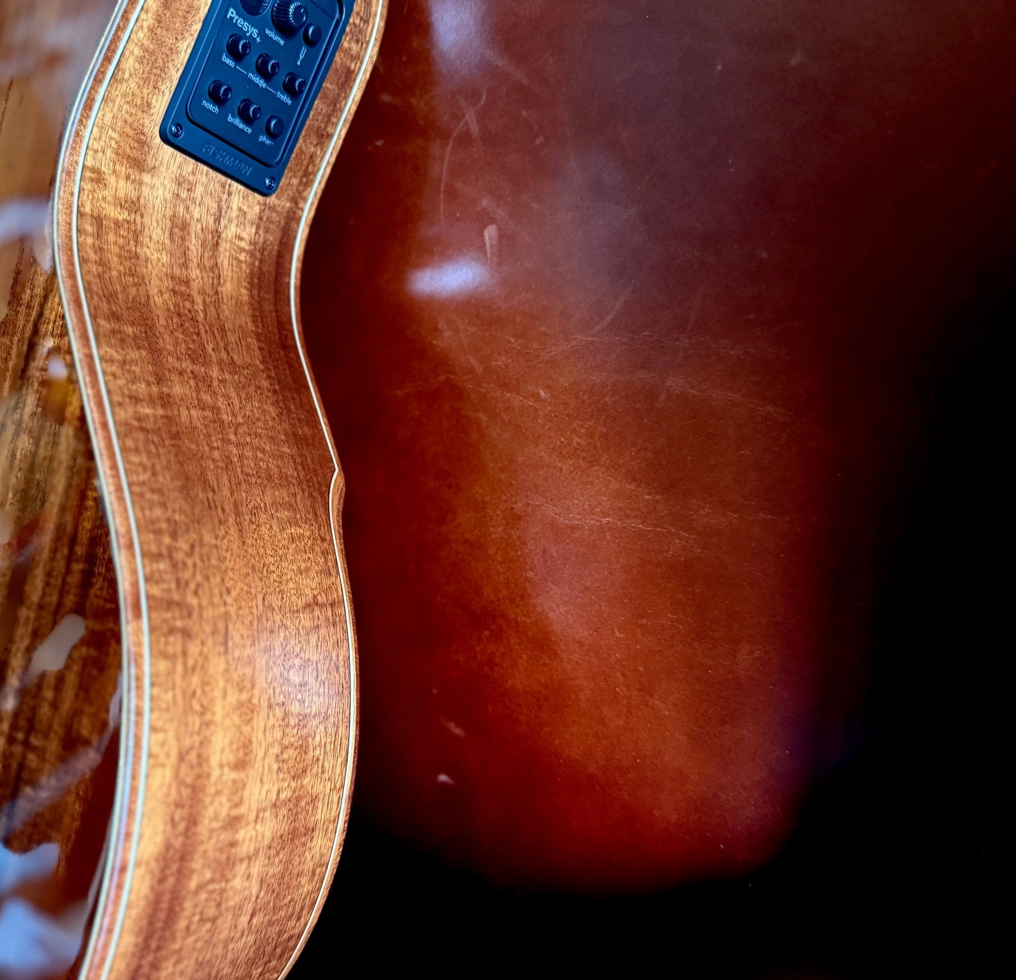Washburn G55CE KOA w/ CASE - Grand Auditorium - Natural Electro Acoustic Guitar - Richards Guitars Of Stratford Upon Avon