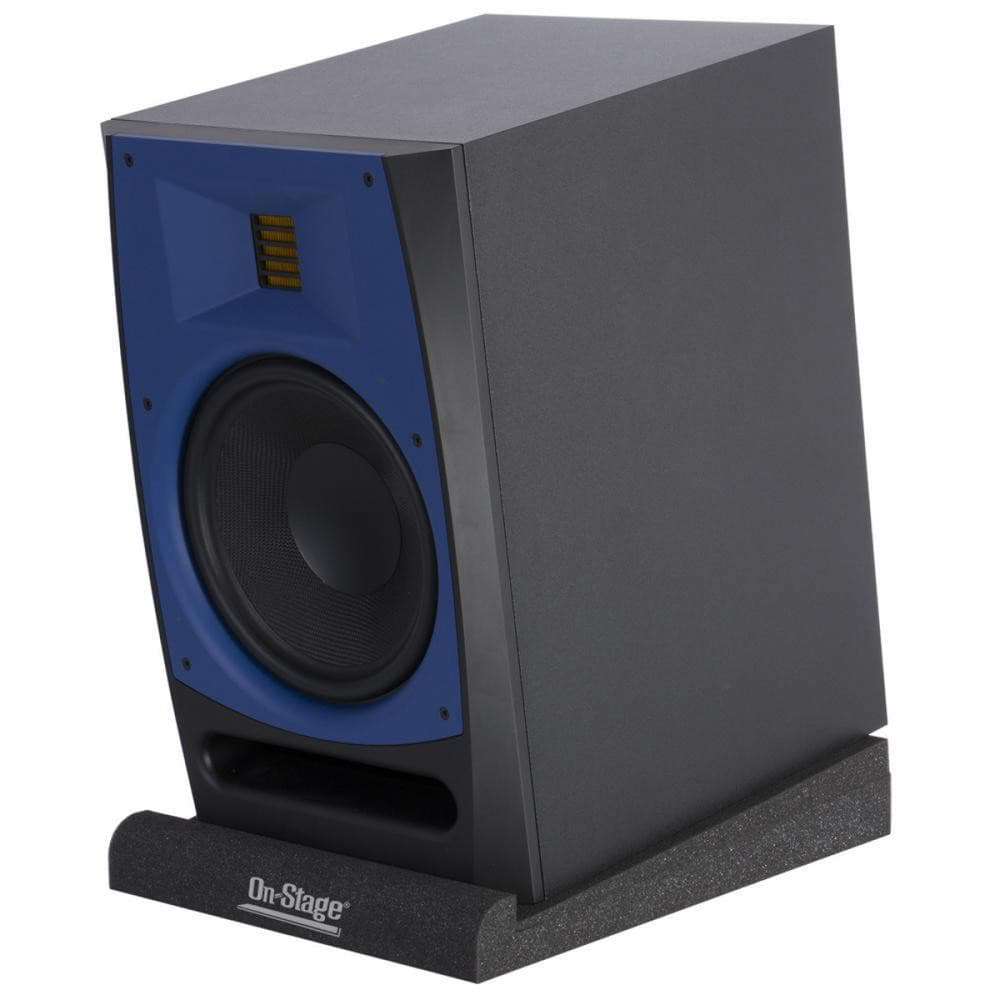 On-Stage Foam Studio Monitor Platform - Medium pair, for sale at Richards Guitars.