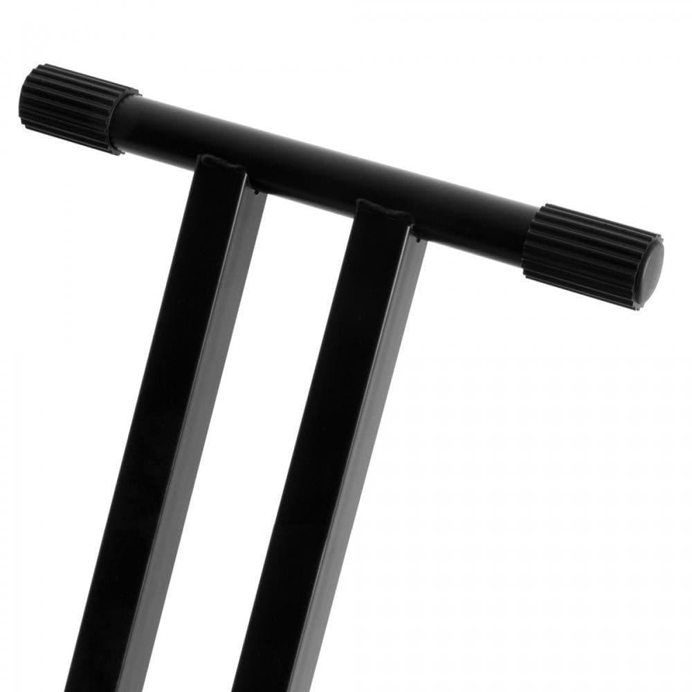 On-Stage Pro Heavy-Duty Double-X Ergo-Lok Keyboard Stand, for sale at Richards Guitars.