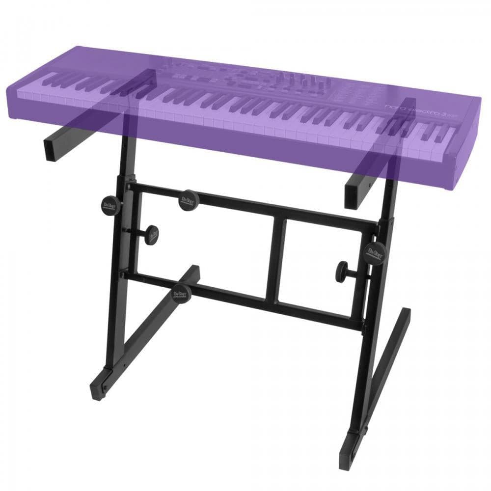 On-Stage Pro Heavy-Duty Folding-Z Keyboard Stand, for sale at Richards Guitars.